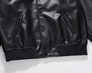 Chaqueta de cuero Vintage de calle alta para hombre con estilo Hip Hop de invierno - Product Image 3