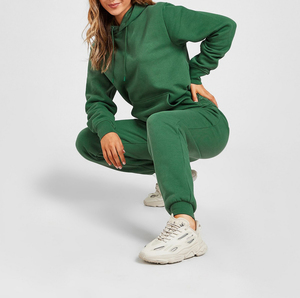 Ensemble de survêtement d'entraînement personnalisé chaud polaire à capuche femmes survêtements survêtements respirants de haute qualité pour femmes Style à capuche - Product Image 2