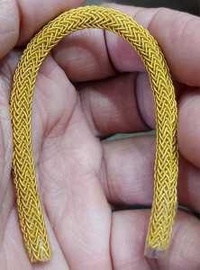 Aiguillettes de oro personalizados, textiles para el hogar, decoración de uniformes WOK, accesorios ceremoniales bolivianos, cordones con acabado recubierto - Product Image 5