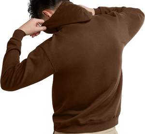 Sanzaf unisex เสื้อกันหนาวปักตามสั่งสำหรับฤดูหนาวผ้าฝ้ายถักมีฮู้ดขนแกะเสื้อวอร์มโลโก้สไตล์ลำลองด้านหน้า - Product Image 1