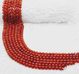 Wholesale Natural Red Color Red Onyx 8mm Round Healing <b>Beads</b> Loose <b>Beads</b> for Jewelry Making <b>Meditation</b> - Product Image 2