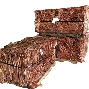 SCRAP COPPER WIRE SCRAP 99,99% COPER WIRE MILL-BERRY SCRAP