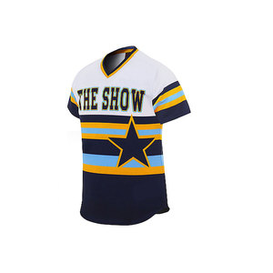 โรงงานขายส่งชุดยูนิฟอร์มเบสบอลแบบรีดร้อนสำหรับผู้ชาย ไซส์ใหญ่ ระบายอากาศได้ดี ป้องกันแบคทีเรีย สีสันปรับแต่งได้ 100% - Product Image 2