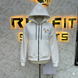 Logo de broderie personnalisé lourd 100% coton polaire de haute qualité client la plupart des demandes prix raisonnables sweats à capuche avec fermeture éclair - Product Image 5