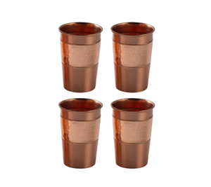 Direct Factory Manufacturer's Handmade Copper <b>Tumbler</b> Best Quality Indian Metal Wine/Beer/<b>Glass</b> Drinking <b>Glass</b> Recommended Water - Product Image 6
