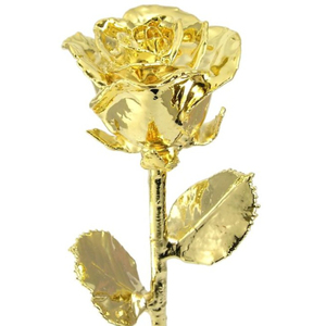 Vintage 24K Gold Rose Home Decorative Accessory New Living Room Decor with 24K Gold Rose for Wedding Parties Metal Design - Product Image 5