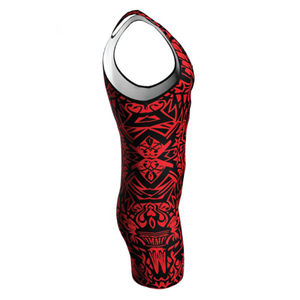 Vente en gros directe du fabricant de maillots de lutte réversibles en polyester de la meilleure qualité - Product Image 3