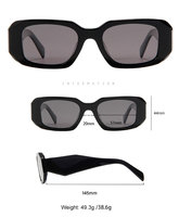 Lunettes de soleil de créateurs 2023 avec montures blanches, rouges et champagne, confortables et de marques célèbres, vente en gros de lunettes de soleil