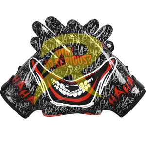 Top Custom Design American Football Gloves High Quality Gripping Silicon <b>Comfortable</b> Premium American Football Gloves - Product Image 5