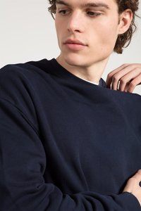Sudadera Urbana Premium para Hombre, Hombros Caídos, 65% Algodón, 35% Poliéster, Felpa, Holgada, Informal, de Invierno, Estilo Casual, OEM, Marca Privada - Product Image 6