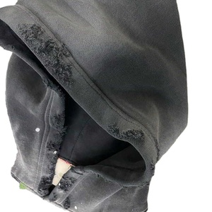 Sweats à capuche surdimensionnés personnalisés lavés à l'acide pour hommes sweats à capuche surdimensionnés de style vintage pour hommes 2026 - Product Image 3