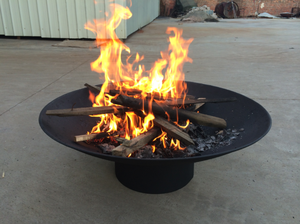 Dia56 Meilleure vente foyer rond en fonte <span class=keywords><strong>brasero</strong></span> extérieur bol à feu pour jardin patio arrière-cour - Product Image 3