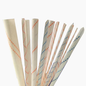 Nhiệt độ cao cách điện bện cáp dây tay áo ống bện sợi thủy tinh cách nhiệt sợi thủy tinh tay áo dây - Product Image 2