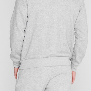 Sudaderas de invierno Unisex de alta calidad para hombre Cuello redondo de ajuste regular con patrón sólido Top teñido liso - Product Image 6