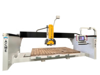 Cortadora de sierra puente CNC de 5 ejes OEM para corte de granito de mármol con control de pantalla táctil