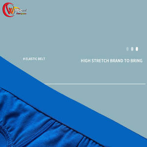 Ropa interior de algodón Premium para hombre con cintura elástica tela suave transpirable para uso diario - Product Image 4