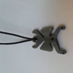 Collar de forja de mano de hierro Penannular de acero inoxidable de estilo medieval vikingo para ocasiones religiosas ortodoxas o regalos de FWE - Product Image 1