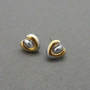 Urthn 2 Tone Plated Assorted Stud <b>Earrings</b> <b>Fashion</b> <b>Drop</b> <b>Earrings</b> 1310734 - Product Image 1