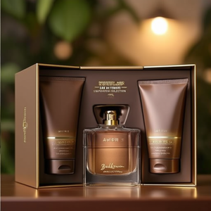 Baldessarini Amber Eau De Toilette 50ml and Shower Gel 200ml Gift <b>Set</b> Luxury Perfume Collection - Product Image 3