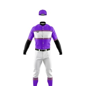 Venta al por mayor de ropa deportiva con logotipo personalizado 2025 tendencia MOQ baja velocidad seco transpirable hombres mujeres pequeñas camisetas de béisbol sublimación - Product Image 5