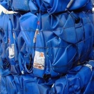 เม็ดพลาสติก HDPE สีน้ำเงิน รูปทรงไม่สม่ำเสมอ เกรดสำหรับการฉีดขึ้นรูป สำหรับผงไฟเบอร์ - Product Image 5