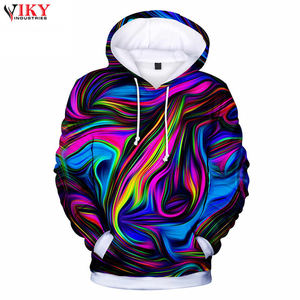 VIKY INDUSTRIES – pull à capuche respirant pour homme, produit haut de gamme, impression de Logo personnalisé, Tie Dye - Product Image 5