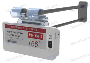 Meethope ESL gancho de soporte de plástico Clip de soporte de etiqueta de precio electrónico Gancho de soporte de 3-8mm alambre para Pricer Hanshow SES <span class=keywords><strong>Solum</strong></span> - Product Image 2