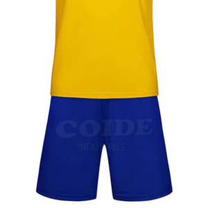 Uniforme de fútbol con nombre de equipo personalizado más vendido Conjunto de uniforme de fútbol de poliéster 100% de alta calidad - Product Image 2