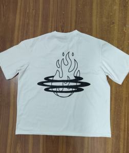 T-shirts unisexe à col rond 100% coton à séchage rapide respirant léger surdimensionné maillot de fitness sérigraphie conception solide hommes vierges - Product Image 1