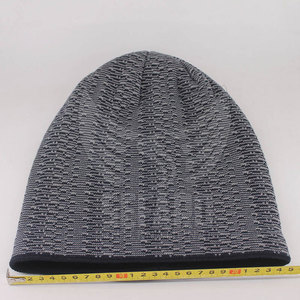 Wholesale <b>Wool</b> & Cotton Customized <b>Beanies</b> Hat Lightweight Unisex Custom Made Jacquard <b>Beanies</b> Hat - Product Image 3