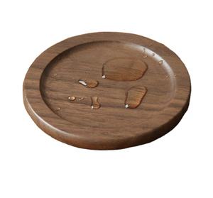 ที่รองแก้วเรซินเมเปิ้ลเรซินสีเหลืองสามารถปรับแต่งได้ - Product Image 1