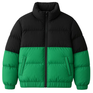 Veste d'hiver élégante sur mesure pour hommes, tissu imperméable et chaud, bulle de qualité supérieure, matelassée à l'intérieur du col, veste chaude d'hiver - Product Image 1