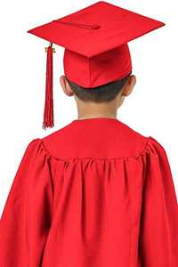 Wholesale OEM Customized Logo Oxford Bamboo Fiber Kids Graduation Gowns Children <b>School</b> Graduation <b>Uniforms</b> Ceremony Robes for - Product Image 4