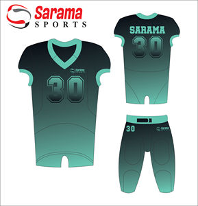 Sarama-uniforme de fútbol americano con costuras de alta calidad, uniforme deportivo profesional hecho a mano - Product Image 2