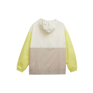 Veste coupe-vent décontractée pour homme de haute qualité 100% - Coupe ajustée - Couleur unie - Col montant - Épaisseur fine contrastée - Product Image 2