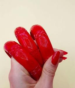 กำไลข้อมือเรซินแฟชั่นสำหรับผู้หญิงสร้อยข้อมือของขวัญเครื่องประดับมีสไตล์สร้อยข้อมือกำไลข้อมือสีต่างกัน - Product Image 2