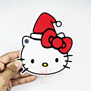 Thiết kế mới Hello Kitty Lash gạch khay biểu tượng tùy chỉnh Acrylic Glass lông mi mở rộng chủ - Product Image 2