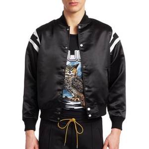 Chaqueta Bomber Vintage de Invierno para Hombre, Personalizada, de Alta Calidad, en Cuero Genuino de Cordero, con Logotipo Frontal, Servicio OEM, Impermeable - Product Image 4