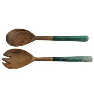 Serveur de salade en acier inoxydable avec cuivre plaqué Ustensiles de cuisine Outils de cuisine et de salle à manger - Product Image 3