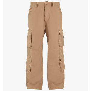 กางเกงคาร์โก้ลำลองของผู้ชายกางเกงคาร์โก้แบบไม่ยับขายดี - Product Image 1