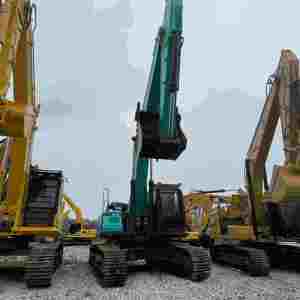 مستعمل حفارة يابانية أصلية <span class=keywords><strong>Kobelco</strong></span> Sk210 75 روض بيع - Product Image 2