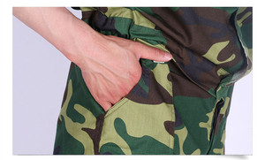 Pantalones de Uniforme de Guardia de Seguridad con Mangas Largas, Pantalones de Entrenamiento para Exteriores Multicolores, Protección UV, Poliéster, Unisex - Product Image 2