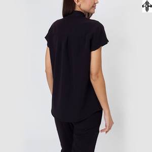 Conjuntos de uniformes médicos de enfermería para clínica, uniformes de enfermería elegantes, uniformes de hospital de verano personalizables de alta calidad, Manga corta para mujer - Product Image 4