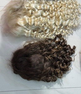 Direct sud de l'Inde cheveux humains bruts cuticule aligné profond bouclés lâche vague naturelle Texture doux épais plein cheveux sains - Product Image 6
