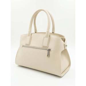 Borsa Italiana Strutturata in Vera Pelle di Coccodrillo e Dollaro Art. 26068" - Product Image 3