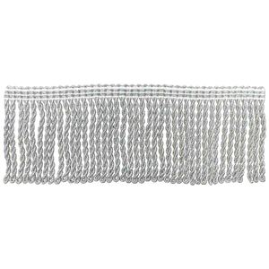 Ribete de cordón metálico, hilo metálico dorado con diseño de león, 6 cm, 5 cm, plata mate, alambre grueso, flecos metálicos, metal de 7 mm de diámetro, ceremonial - Product Image 6