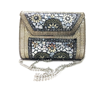 Sac à main en métal de vente chaude embrayage à main sac de nuage pour dame sac à main métallique de mode à la mode métallique personnalisé