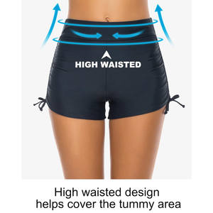 Maillot de bain bikini taille haute pour femme 2025, décolleté sans bretelles, cordon de serrage à l'avant, vêtements de plage pour la natation - Product Image 2