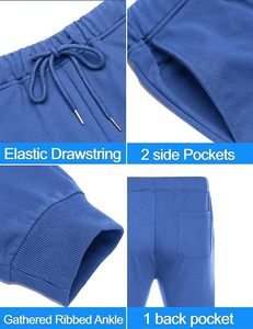 Ropa deportiva Conjunto de 2 piezas Sudaderas con capucha y joggers para mujer Pantalones de manga larga Chándal en blanco Sudadera Chándal - Product Image 3