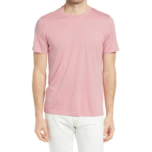 T-shirt unisexe personnalisé 100% coton, basique, uni, manches courtes, design anti-froissement pour hommes et femmes, style décontracté - Product Image 1